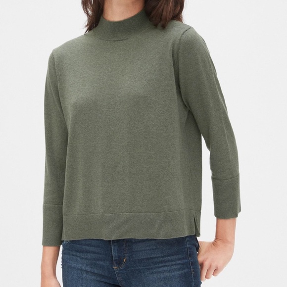 GAP Sweaters - 💫 GAP sage mock neck sweater